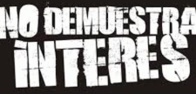 logo No Demuestra Interés